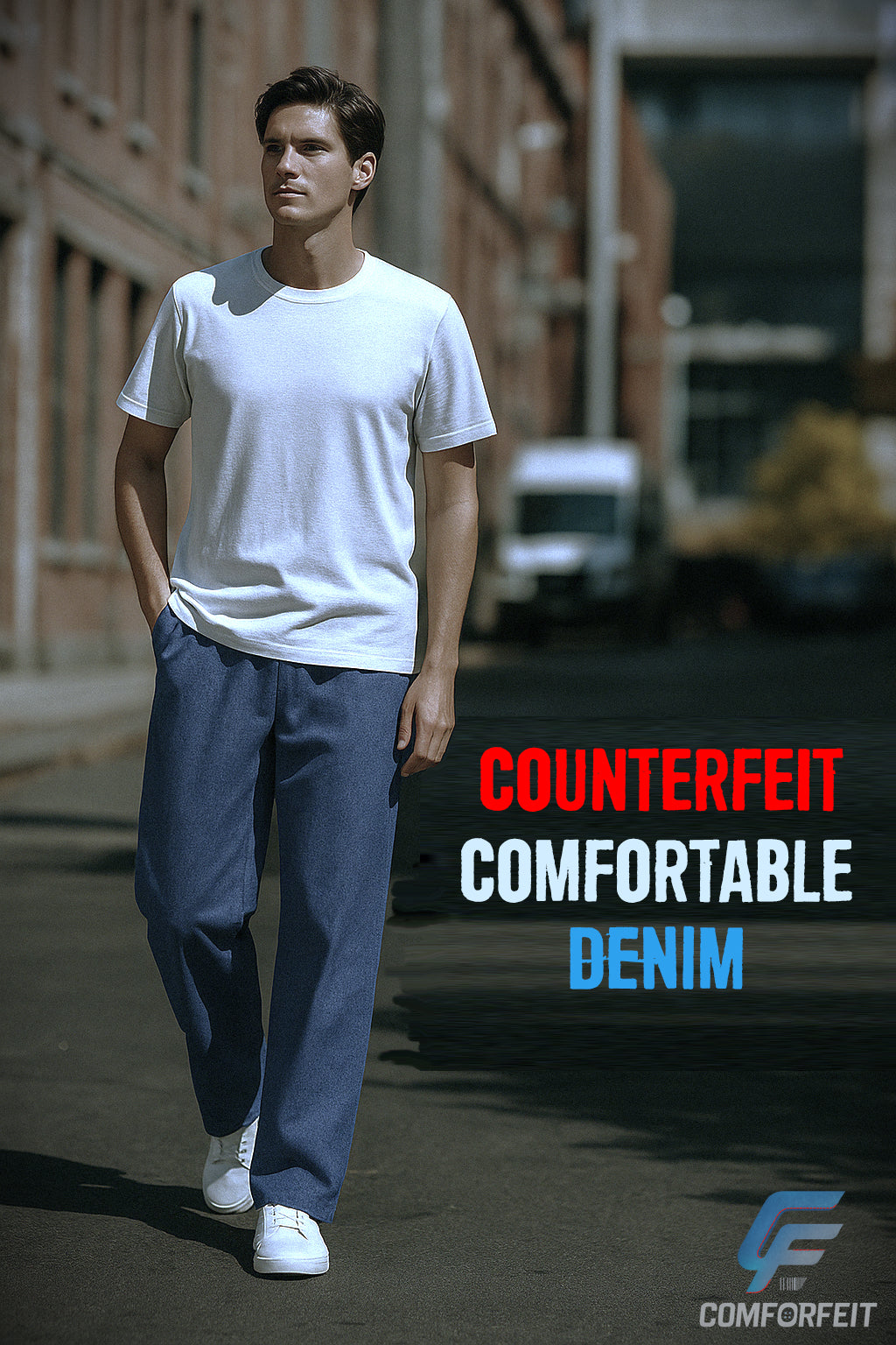 Men's Comforfeit Authentic Counterfeit Denim